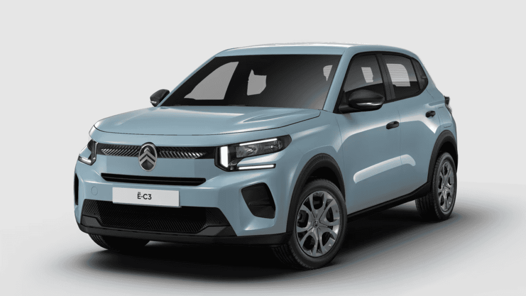 Neuer Citroën E-C3 Elektroauto, umweltfreundlich und günstig leasen.