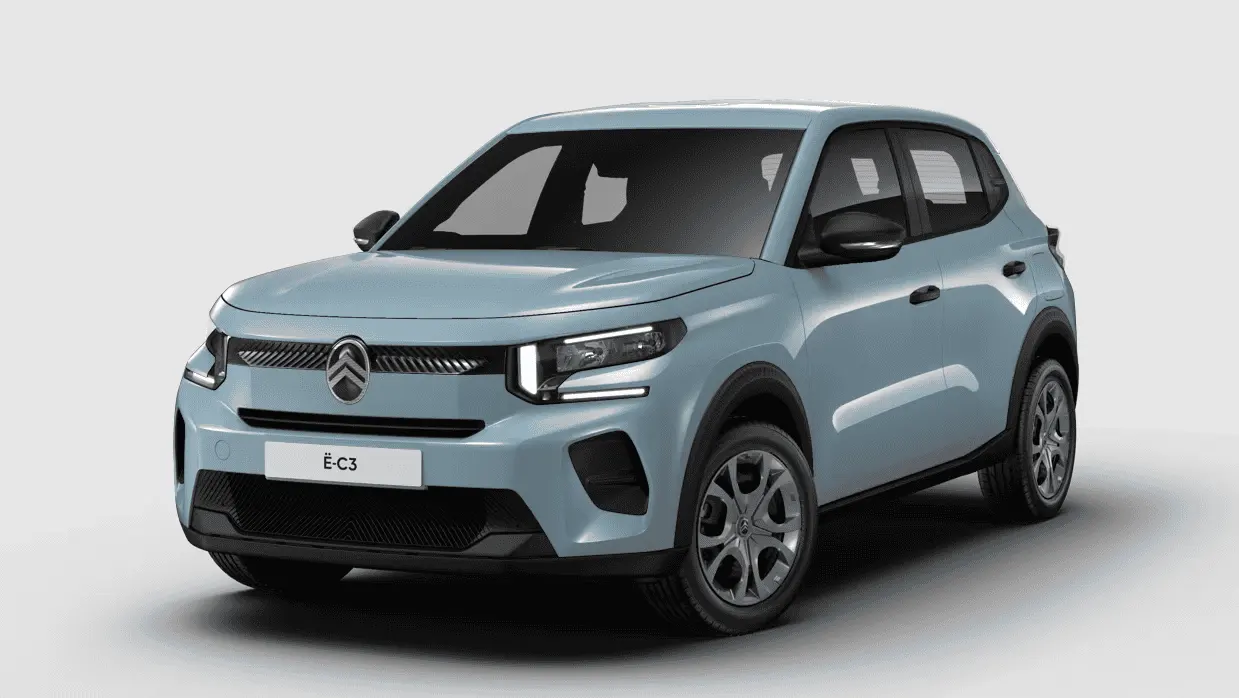 Neuer Citroën E-C3 Elektroauto, umweltfreundlich und günstig leasen.
