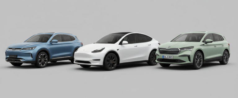 Tesla Model Y vs Škoda Elroq vs BYD Seal U 2026: Welches E-SUV lohnt sich wirklich?