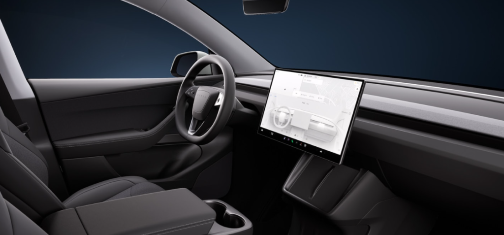 Tesla Model Y dashboard