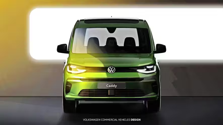 VW Caddy Facelift 2026: Neues Gesicht, großes Display und eHybrid mit 122 km E-Reichweite — alle Infos