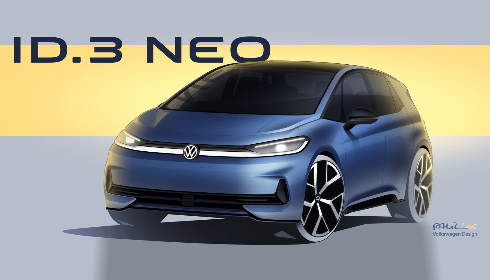 VW ID.3 Neo 2026: Neuer Name, echte Tasten, 600 km Reichweite — alles zum großen Facelift